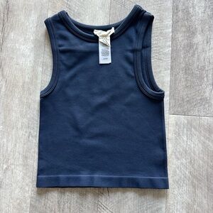Navy Blue Tank Top